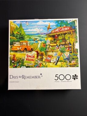 3/$20 🧩 Country Road 500 Piece Jigsaw Puzzle